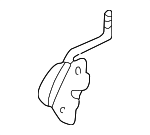 B25E88420A - Body: Catch for Mazda: Protege, Protege5 Image