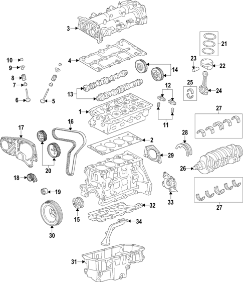 Oil Pump for 2014 Chevrolet Cruze #0