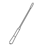 GJ6A66930A - Electrical: Antenna Mast for Mazda: 3, 5, 6 Image