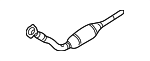 1J0254507GX - Exhaust: Converter &amp; Pipe for Volkswagen: Beetle, Golf, Jetta Image