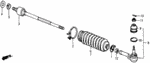 53536SB2000 - Chassis: WASHER, TIE ROD LOCK for Honda Image
