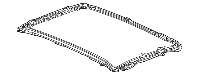 2023-2026 Cadillac LYRIQ Glass Frame 87836065 | OEM Parts Online