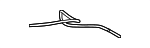 9J70031047 - Body: Lift-gate Washer Hose for Hyundai Image