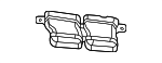 68446795AA - Body: Air Distributor for Mopar Image