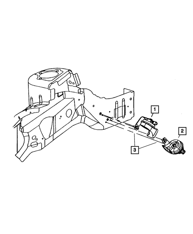 « 5026989AC –  : Avertisseur Sonore Et Sup pour Mopar Image »