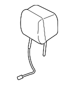 LR134822 - : 2017-2020 Land Rover Discovery - Headrest for Land Rover: Discovery Image