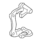 4D0615425B - Brakes: Carrier for Volkswagen: Passat Image