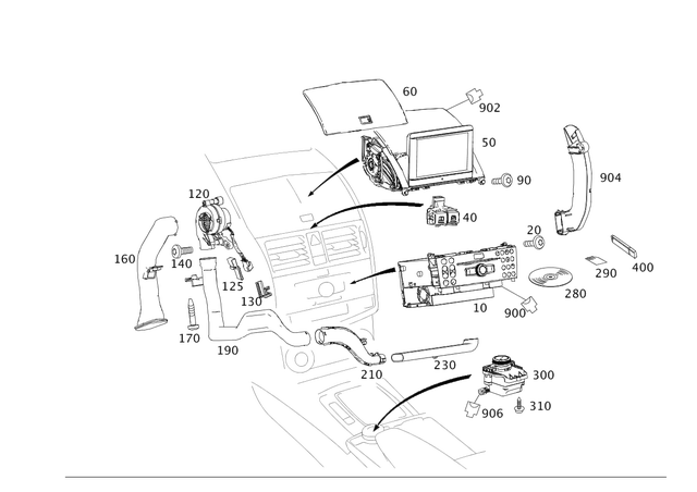 2049002113 - Electrical System: Control Unit for Mercedes-Benz Image image
