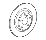 246423081207 - Brakes: Disc Brake Rotor for Mercedes-Benz Image