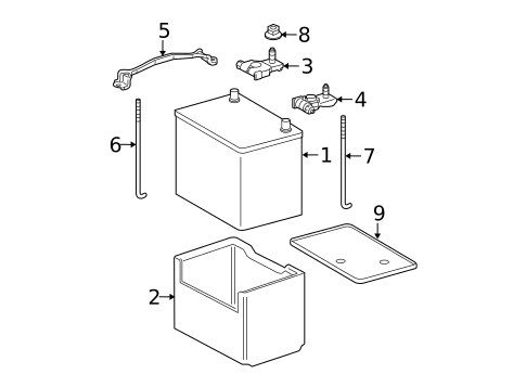 Battery for 2007 Toyota Tundra #0
