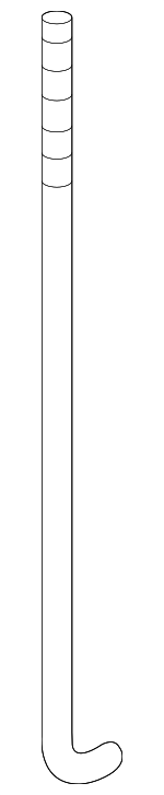 744510C020 - Electrical: Hold Down Clamp Front Bolt for Toyota: Sequoia, Tundra Image