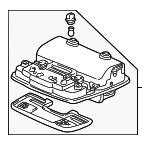 83250S84A21ZB - : Overhead Console for Honda Image