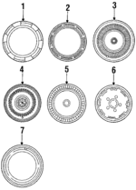 4164411 - Suspension: Center Cap for Mopar Image