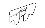 ML3Z6775T - Exhaust: Side Shield for Ford Image