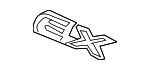 75731S84A20 - Body: Nameplate for Honda: Accord Image