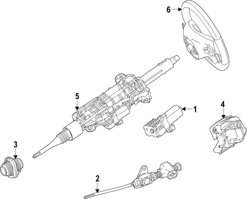 Steering Wheel for 2021 Mercedes-Benz E 450 #1