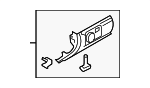 5K0919068 - Body: Instrument Panel Cover for Volkswagen Image