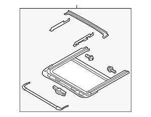 913061LA1A - : Frame Assembly for Infiniti Image