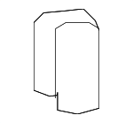 6783612040 - : Door Shell Lock Cover for Toyota Image