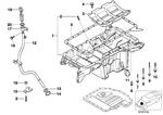 11137500524 - : Oil Pan Upper Part for BMW Image