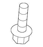 994500610 - Electrical: Brake Master Cylinder Reservoir Bolt for Mazda Image