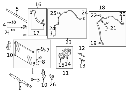 Switches & Sensors for 2014 Nissan Rogue Select #9