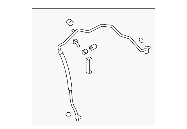 Suction Hose - Nissan (92480-JY21B)