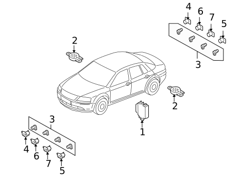 Parking Aid for 2004 Audi A8 Quattro #0