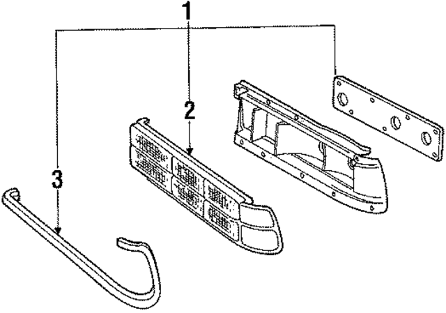 4321528 - Electrical: Tail Lamp Assembly for Mopar Image