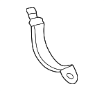 2065016501 - Cooling System: Auxiliary Pump Clamp for Mercedes-Benz Image