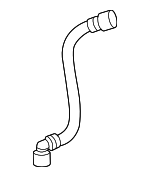 2065011700 - Cooling System: Coolant Hose for Mercedes-Benz Image