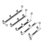 5ME82RUWAB - Exterior Ornamentation: Board Running Board, Right for Mopar Image