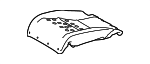 715020E040 - Body: Seat Cushion Pad for Toyota: Highlander Image