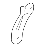 5542706040 - Body: Instrument Panel Lower Retainer for Toyota: Camry, Solara Image