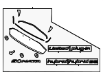 87370E6100DS - Body: Rear Molding for Hyundai Image