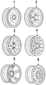 83507038 - Suspension: Wheel for Mopar Image