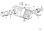 13712240097 - Fuel Preparation System: Intake Muffler for BMW Image