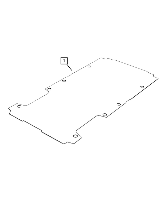 5LF76LAHAB - : Load Floor for Mopar Image