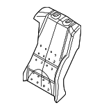 52108261014 - Body: Seat Cushion Pad for BMW: 323Ci, 325Ci, 328Ci, 330Ci, M3 Image