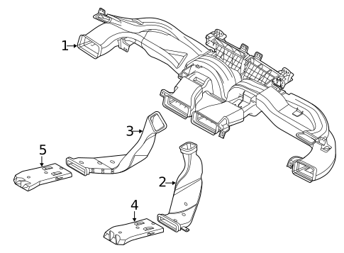 Ducts for 2021 Hyundai Palisade #0