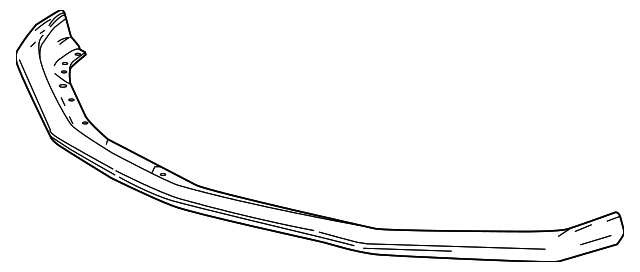 Satin Graphite Front End Spoiler 84116158 | TascaParts.com
