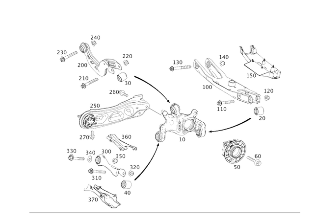 9905715 - Rear Axle: Self-Tapping Screw for Mercedes-Benz Image image