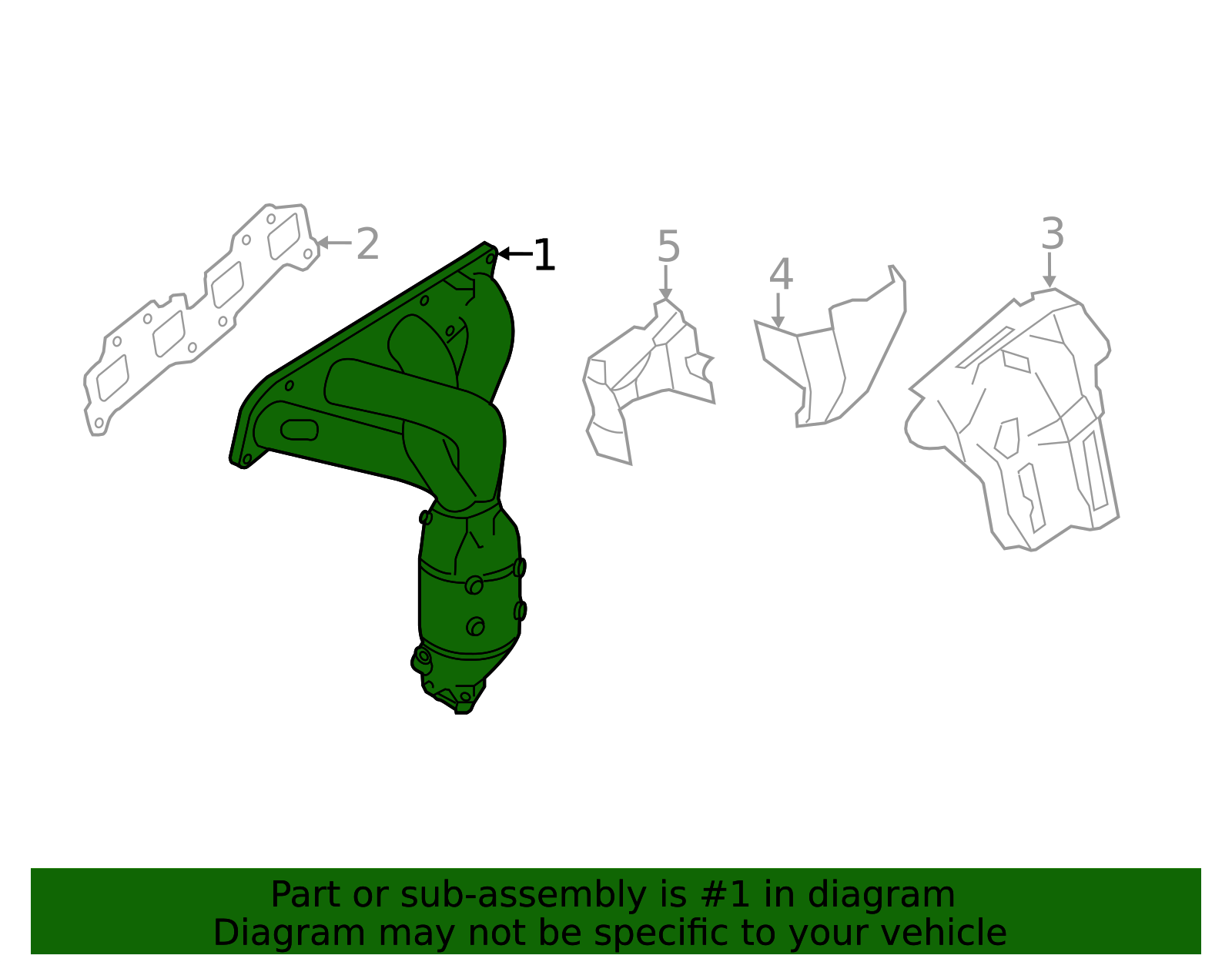 140E2-3TU0E - Catalytic Converter With Integrated Exhaust Manifold ...