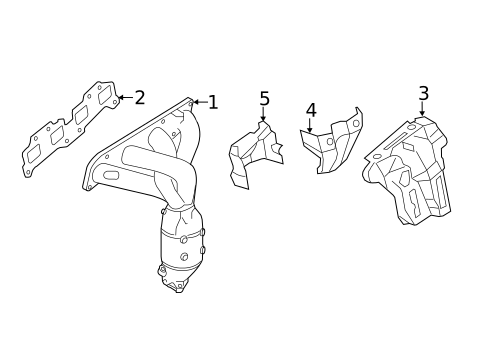 Catalytic Converter for 2020 Nissan Rogue #0