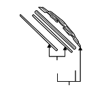 LC62673309U - : Blade Assembly for Mazda Image