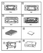 5091175AF - Instrument Panel and Radios and Consoles: Am/fm With Cd And Equalizer Radio for Mopar Image