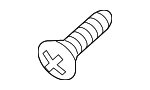 N0902985 - Electrical: Lower Trim Screw for Audi: A8, A8 Quattro, S8 Image