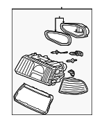 4D0941003AF - Electrical: Headlamp Assembly for Audi: A8, A8 Quattro Image