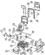5102352AA - Interior Trim: Front Seat Back Recliner, Right, Passenger for Mopar Image
