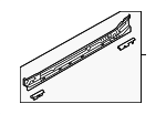 5Q0801252C - Body: Sill for Volkswagen: Golf, Golf Alltrack, Golf SportWagen, GTI Image
